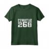 Donna Proud Codice area paese Africa HapTiger - Maglietta Collo a V con Design Cultura Africana - Ideale per Conversazioni