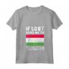 Donna Tagikistan Bandiera Souvenir Maglietta - Se perso mandami in Tagikistan - Ideale per gli amanti del Tagikistan