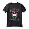 Tagikistan Tagikistani Radici - Patrimonio Orgoglioso Maglietta - Design Bandiera Tagikistan per Mostrare l'Amore per l'Eredità Tagika