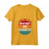Donna Ho due titoli fratello e tappezziere - Maglietta con Collo a V Vintage Retro Tramonto - Regalo divertente per Tappezziere