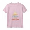 Donna Keep Calm I'm A Tappezziere Maglietta con Collo a V - Regalo Compleanno o Natale per Tappezziere Appassionato
