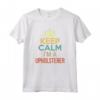 Keep Calm I'm A Tappezziere - Maglietta per Regalo di Compleanno o Natale per Appassionati del Lavoro