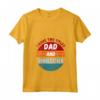Donna Ho due Titoli Papà e Tappezziere Maglietta con Collo a V - Regalo per Papà Lavoratore - Stile Vintage Retro