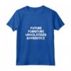 Donna Futuro Apprendista Tappezziere - Maglietta con Collo a V per Regalo Compleanno o Laurea