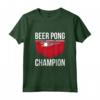 Beer Pong Champion - Birra Ping Pong Maglietta Divertente per Feste e Tornei - Regalo Perfetto per Uomini e Donne