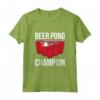 Beer Pong Champion - Birra Ping Pong Maglietta Divertente per Feste e Tornei - Regalo Perfetto per Uomini e Donne