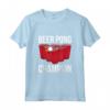 Beer Pong Champion - Birra Ping Pong Maglietta Divertente per Feste e Tornei - Regalo Perfetto per Uomini e Donne