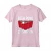 Beer Pong Champion - Birra Ping Pong Maglietta Divertente per Feste e Tornei - Regalo Perfetto per Uomini e Donne