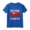Beer Pong Champion - Birra Ping Pong Maglietta Divertente per Feste e Tornei - Regalo Perfetto per Uomini e Donne