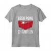 Beer Pong Champion - Birra Ping Pong Maglietta Divertente per Feste e Tornei - Regalo Perfetto per Uomini e Donne