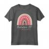 Camicia OT Pediatrica Boho Rainbow - Maglietta Terapia Occupazionale per Bambini - Arcobaleno Boho Chic