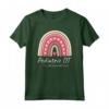 Camicia OT Pediatrica Boho Rainbow - Maglietta Terapia Occupazionale per Bambini - Arcobaleno Boho Chic