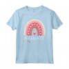 Camicia OT Pediatrica Boho Rainbow - Maglietta Terapia Occupazionale per Bambini - Arcobaleno Boho Chic