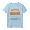 Il mio terapista occupazionale preferito mi chiama nonno - Maglietta divertente per il nonno - Ideale per regalo vintage retrò