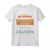 Il mio terapista occupazionale preferito mi chiama nonno - Maglietta divertente per il nonno - Ideale per regalo vintage retrò