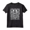 Ho Due Titoli Papà e Terapista Occupazionale - Maglietta Vintage per la Festa del Papà - Regalo Unico per Papà, Patrigno, e Nonno