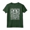 Ho Due Titoli Papà e Terapista Occupazionale - Maglietta Vintage per la Festa del Papà - Regalo Unico per Papà, Patrigno, e Nonno