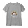 Donna Boho Retro Vintage Rainbow Terapista Occupazionale Terapista Maglietta con Collo a V - Stile Retro e Colorato per Terapisti Pediatrici