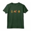 Norwich Terrier + Beer Dog Dad Happy - Maglietta per Uomini Amanti degli Animali - Ideale Regalo per Intenditori di Birra