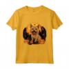 HapTiger Halloween Maglietta - Norwich Terrier Halloween Love per Proprietari e Amanti - Ideale per Halloween