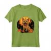 HapTiger Halloween Maglietta - Norwich Terrier Halloween Love per Proprietari e Amanti - Ideale per Halloween