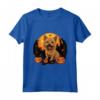 HapTiger Halloween Maglietta - Norwich Terrier Halloween Love per Proprietari e Amanti - Ideale per Halloween