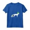 Donna Giorno di San Patrizio Rainbow Dog - Belga Tervuren Maglietta con Collo a V per Patty's Day - Ideale per Compleanno, Natale e Giornata internazionale del cane