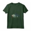 Donna Cane Mamma & Papà Silhouette - Vintage Belga Tervuren Maglietta con Collo a V - Abbigliamento per Cani Belga Tervuren - Ideale per Compleanno o Natale