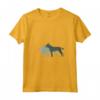 Donna Cane Mamma & Papà Silhouette - Vintage Belga Tervuren Maglietta con Collo a V - Abbigliamento per Cani Belga Tervuren - Ideale per Compleanno o Natale