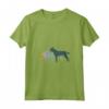 Donna Cane Mamma & Papà Silhouette - Vintage Belga Tervuren Maglietta con Collo a V - Abbigliamento per Cani Belga Tervuren - Ideale per Compleanno o Natale