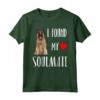 Trovato Mia Anima Gemella Belgian Tervuren Maglietta - Regalo per Amante dei Cani - Design Divertente