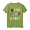 Trovato Mia Anima Gemella Belgian Tervuren Maglietta - Regalo per Amante dei Cani - Design Divertente