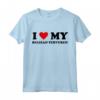 I Heart Dog Dad Mom - Amo Tervuren belga Maglietta - Ideale per gli Amanti dei Cani Tervuren - Perfetto per Regali e Feste