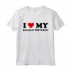 I Heart Dog Dad Mom - Amo Tervuren belga Maglietta - Ideale per gli Amanti dei Cani Tervuren - Perfetto per Regali e Feste