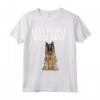 Less People More Dogs Belgian Tervuren Maglietta - Design Divertente per Amanti dei Cani - Ideale per Introvertiti