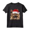 Cappello da Babbo Natale con Cane Belga Tervuren - Maglietta Invernale per Amanti dei Cani - Ideale per Natale