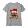 Cappello da Babbo Natale con Cane Belga Tervuren - Maglietta Invernale per Amanti dei Cani - Ideale per Natale