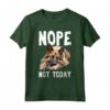 NOPE NOT TODAY - Divertente Maglietta Tervuren Belga per Amanti dei Cani - Ideale per Compleanno o Natale