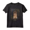 Bandiera USA Camuffamento Belgian Tervuren Maglietta - Regalo Divertente per Amanti dei Cani - Ideale per il 4th of July