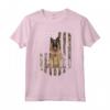 Bandiera USA Camuffamento Belgian Tervuren Maglietta - Regalo Divertente per Amanti dei Cani - Ideale per il 4th of July