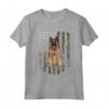 Bandiera USA Camuffamento Belgian Tervuren Maglietta - Regalo Divertente per Amanti dei Cani - Ideale per il 4th of July