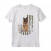 Bandiera USA Camuffamento Belgian Tervuren Maglietta - Regalo Divertente per Amanti dei Cani - Ideale per il 4th of July