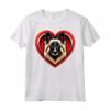 Rifugio belga Tervuren Heart Cuppy Lover Lover Rescue Maglietta - Ideale per Amanti dei Cani Tervuren belgi - Regalo per Addestratori e Allevatori