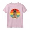 L'alba Vintage Retro Belgian Tervuren Maglietta - Design Divertente per Amanti dei Cani - Regalo Unico per Proprietari di Belgian Tervuren