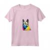 Belga Tervuren Pop Art I Dog Lover I Splash Art Tervuren Maglietta con Collo a V - Abbigliamento Belgian Tervuren per Amanti del Cane