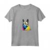 Belga Tervuren Pop Art I Dog Lover I Splash Art Tervuren Maglietta con Collo a V - Abbigliamento Belgian Tervuren per Amanti del Cane