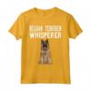 Il Cane Susurra Belgian Tervuren Maglietta - Design Divertente per Amanti dei Cani - Regalo per Amanti dei Cani
