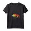 Donna Cane Mamma & Papà Silhouette - Vintage Belga Tervuren Maglietta con Collo a V - Abbigliamento per Cani Belga Tervuren Retro Vintage