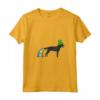 Donna Giorno di San Patrizio Rainbow Dog - Belga Tervuren Maglietta con Collo a V - Abbigliamento divertente per amanti dei cani per Patty's Day e Natale
