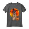 Cane Zucca Halloween Belga Tervuren Maglietta - Ideale Regalo per Amanti dei Cani - Abbigliamento Divertente Halloween
